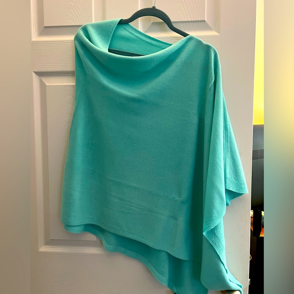 Beautiful Turquoise Pancho